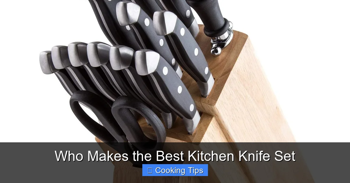 Who Makes the Best Kitchen Knife Set