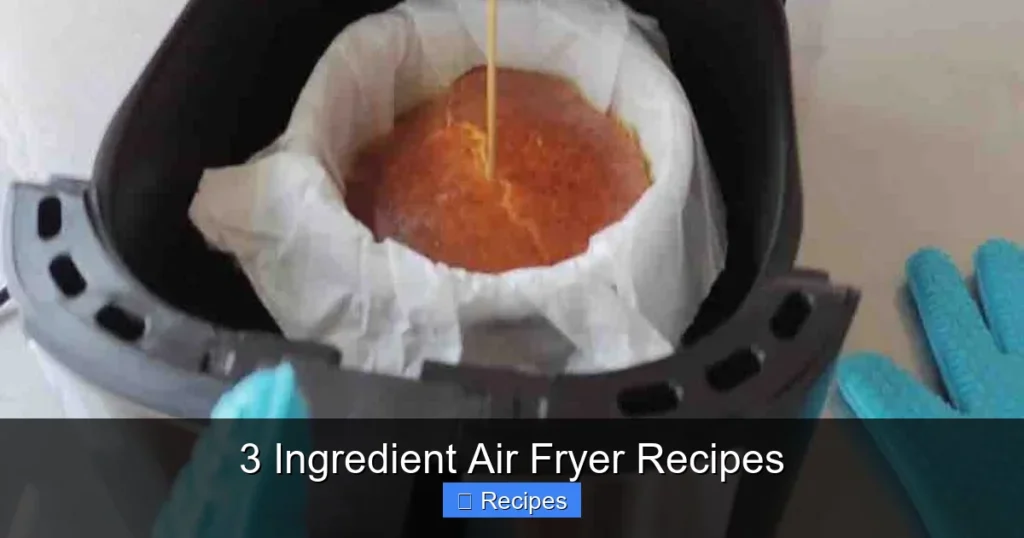 3 Ingredient Air Fryer Recipes