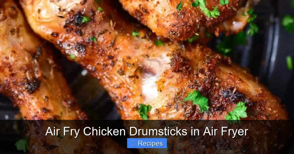 Air Fry Chicken Drumsticks in Air Fryer