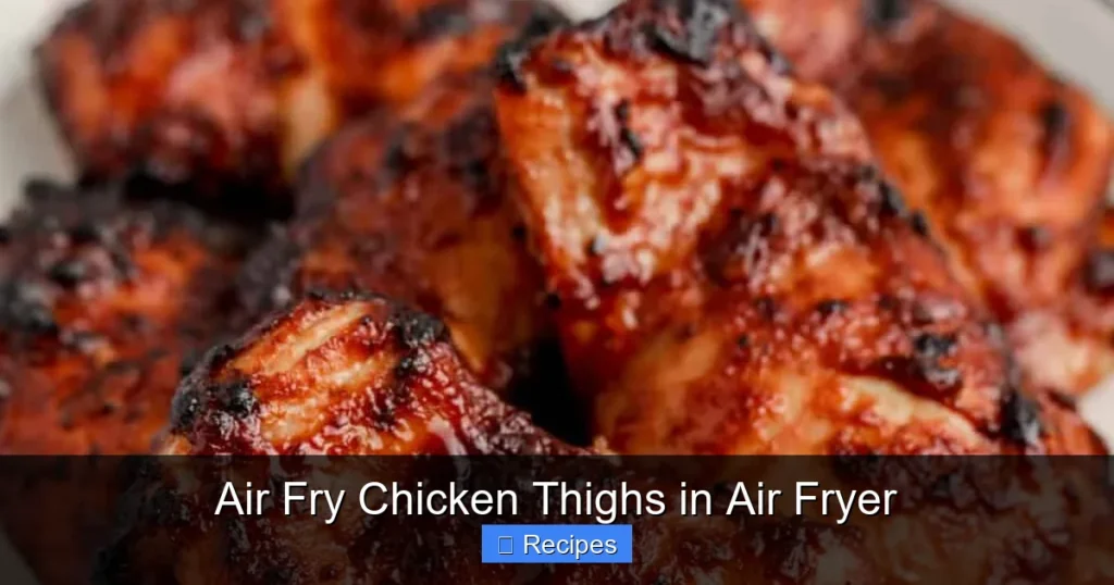 Air Fry Chicken Thighs in Air Fryer
