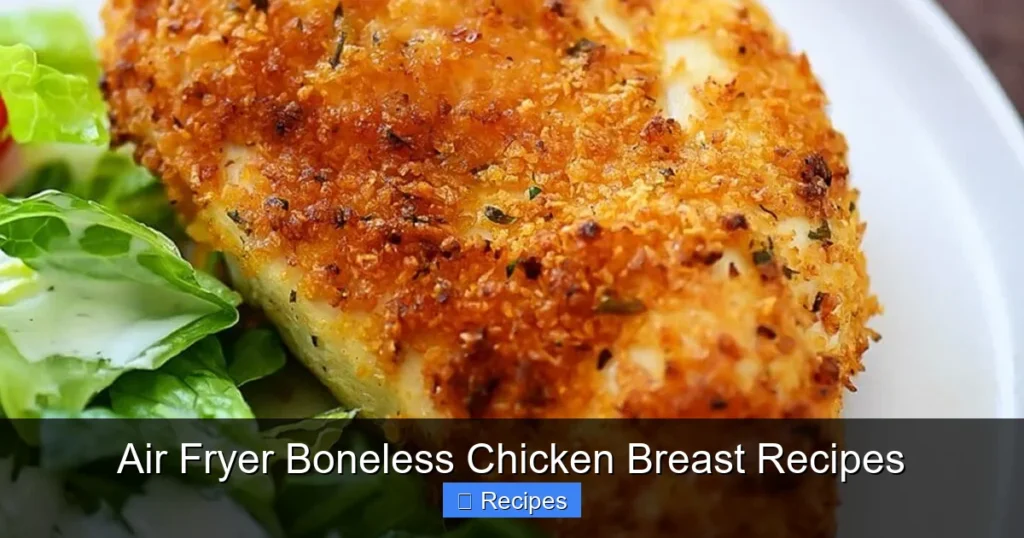 Air Fryer Boneless Chicken Breast Recipes