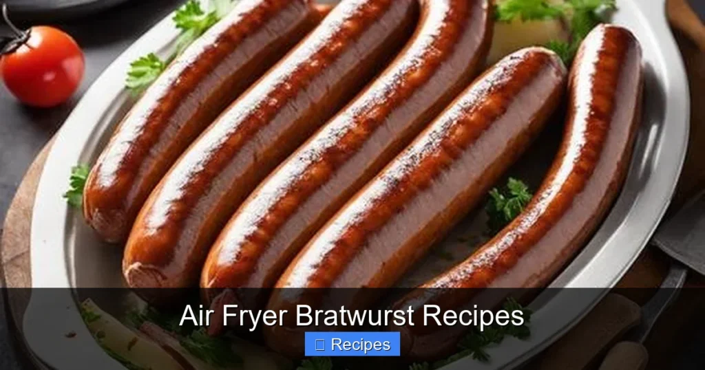 Air Fryer Bratwurst Recipes Air Fryer Bratwurst Recipes