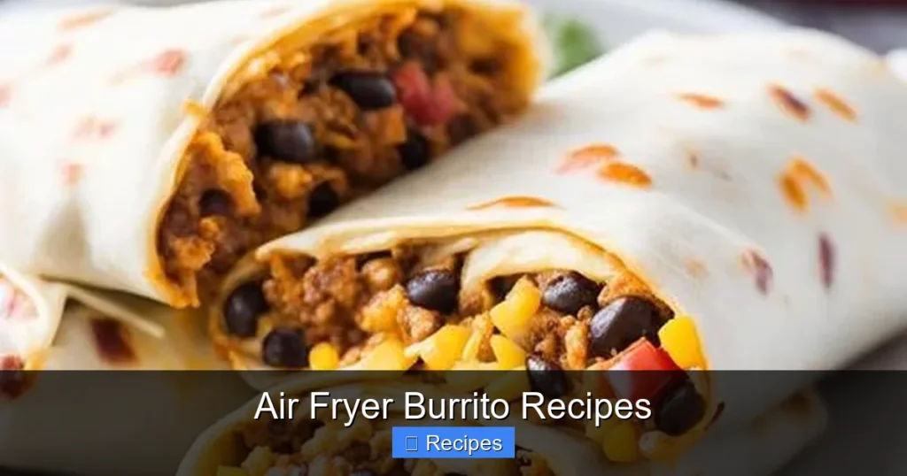Air Fryer Burrito Recipes