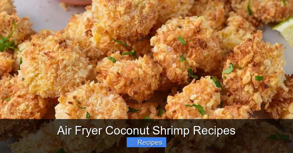 Air Fryer Coconut Shrimp Recipes