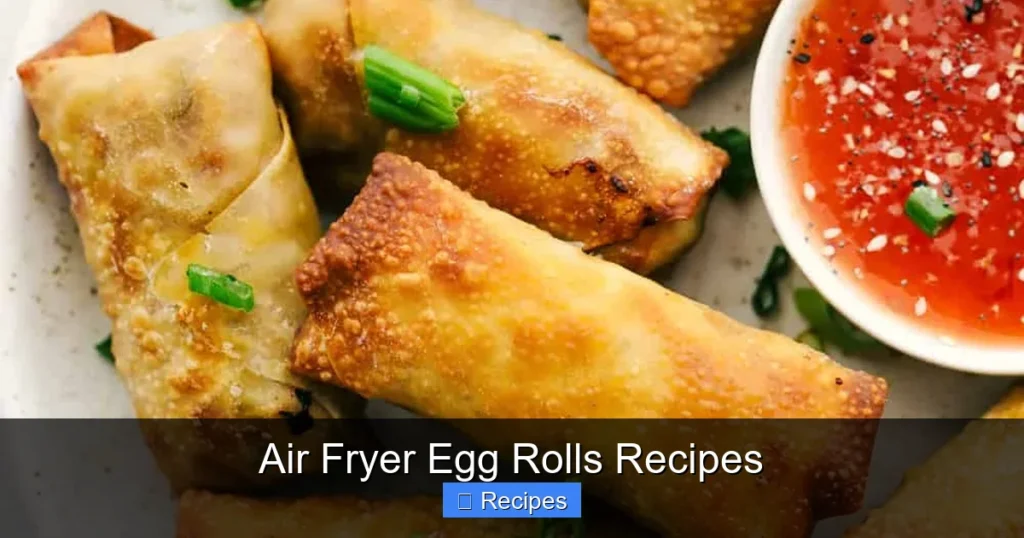 Air Fryer Egg Rolls Recipes