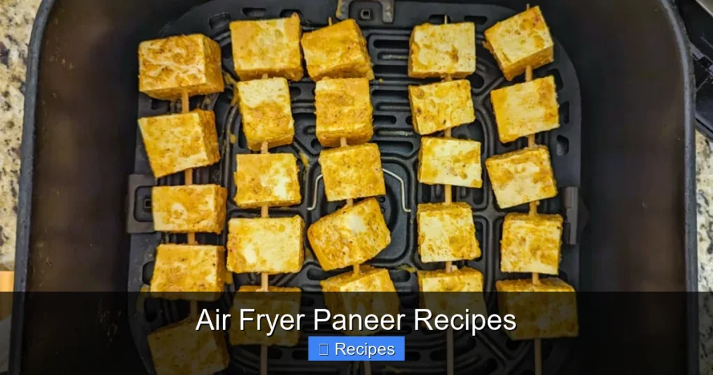 Air Fryer Paneer Recipes