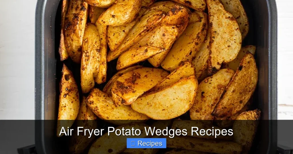Air Fryer Potato Wedges Recipes