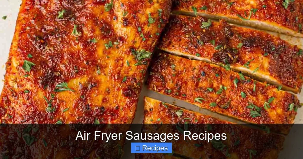 Air Fryer Sausages Recipes