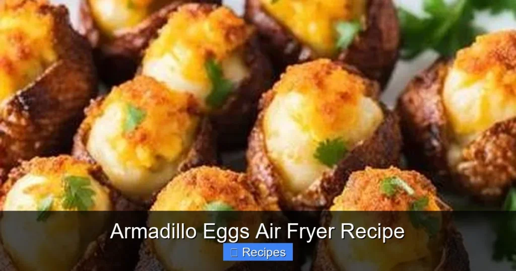 Armadillo Eggs Air Fryer Recipe