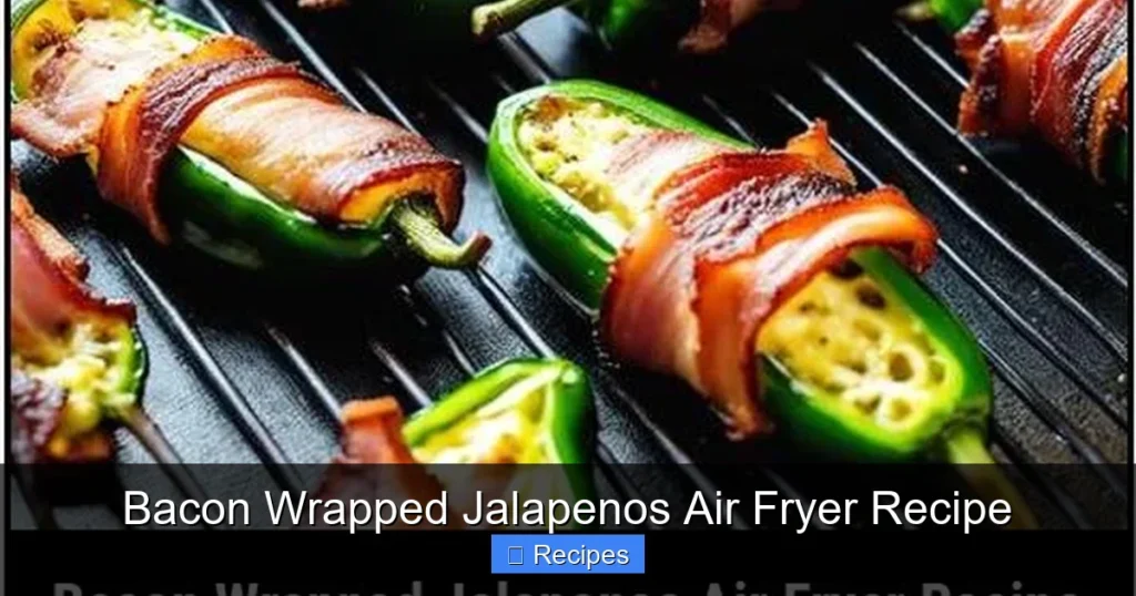 Bacon Wrapped Jalapenos Air Fryer Recipe