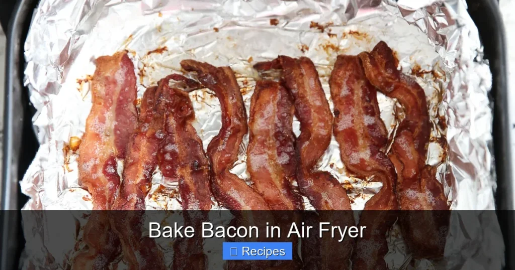 Bake Bacon in Air Fryer