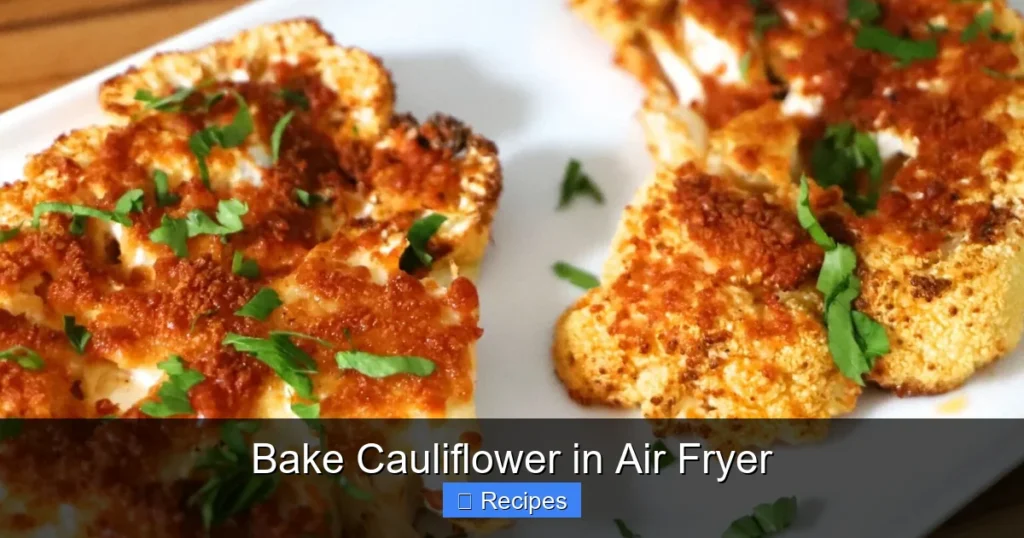 Bake Cauliflower in Air Fryer Bake Cauliflower in Air Fryer