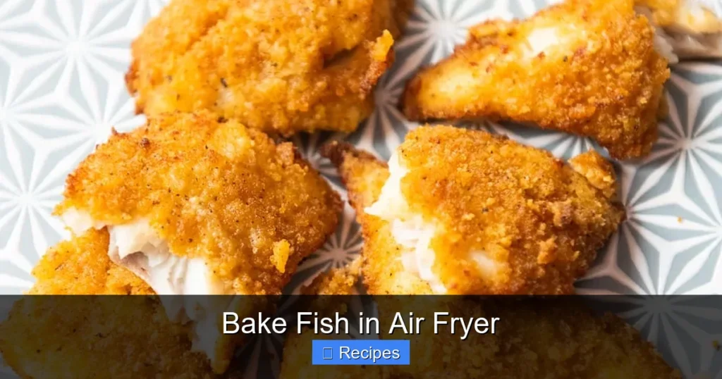 Bake Fish in Air Fryer