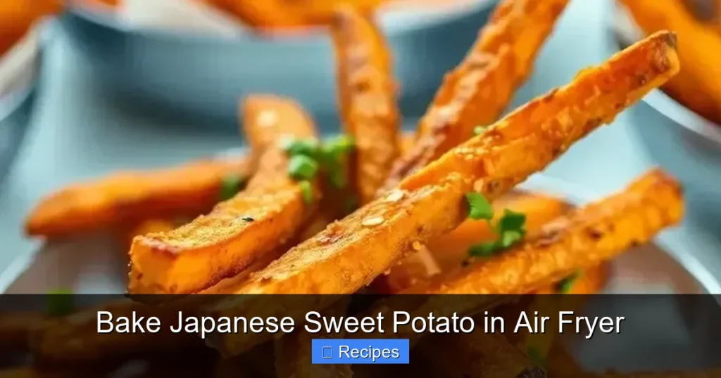 Bake Japanese Sweet Potato in Air Fryer
