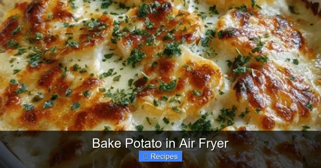 Bake Potato in Air Fryer