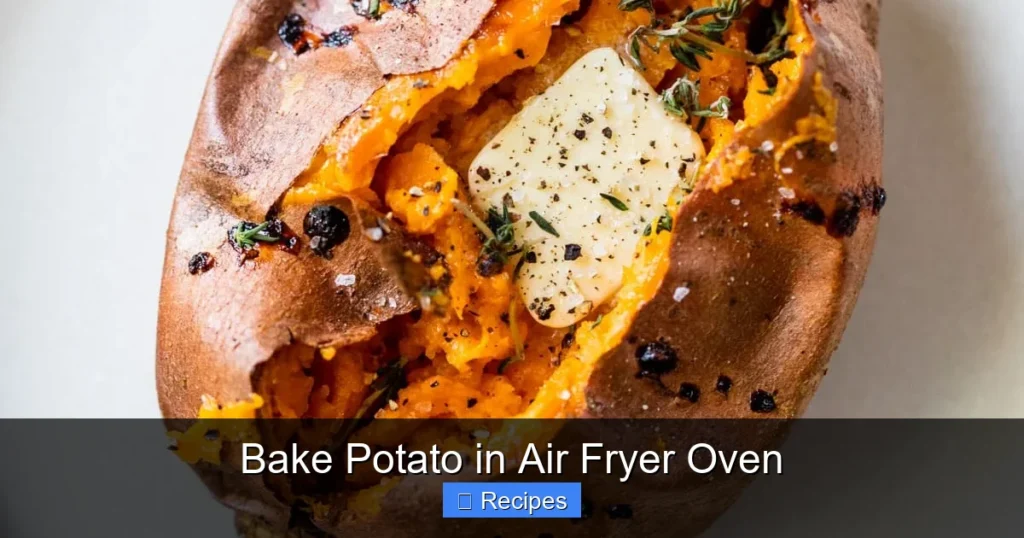 Bake Potato in Air Fryer Oven