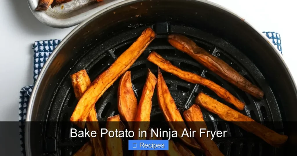 Bake Potato in Ninja Air Fryer