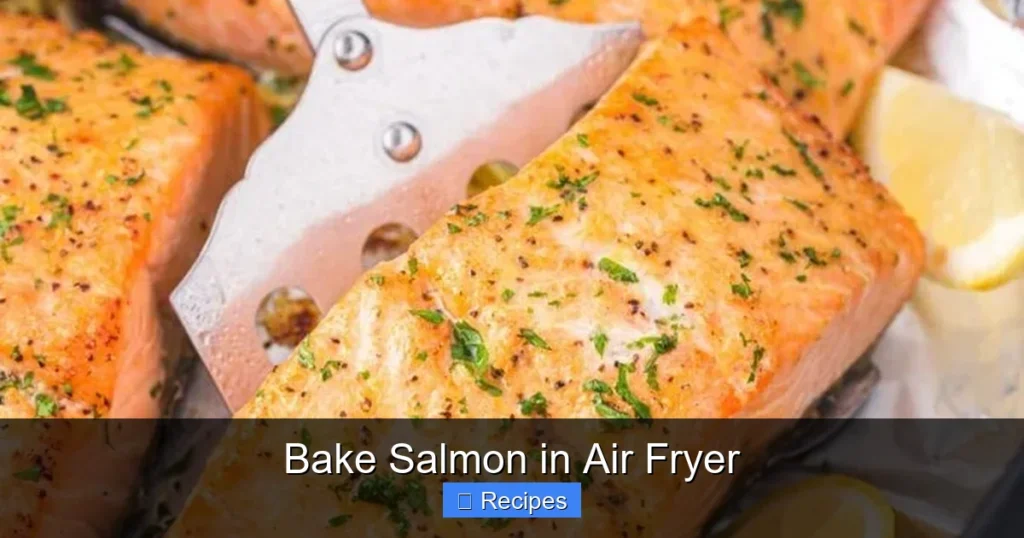 Bake Salmon in Air Fryer