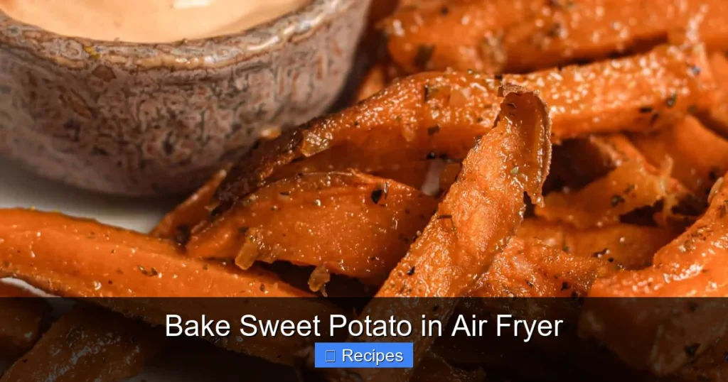 Bake Sweet Potato in Air Fryer