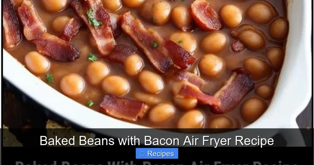 Baked Beans with Bacon Air Fryer Recipe