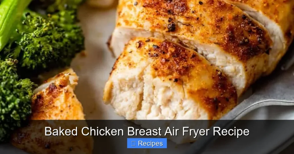 Baked Chicken Breast Air Fryer Recipe