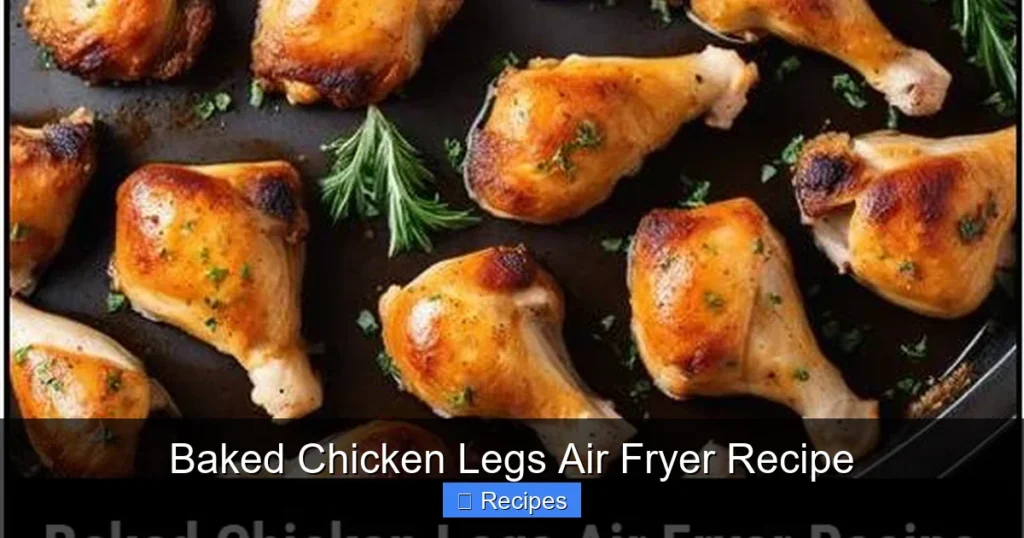 Baked Chicken Legs Air Fryer Recipe