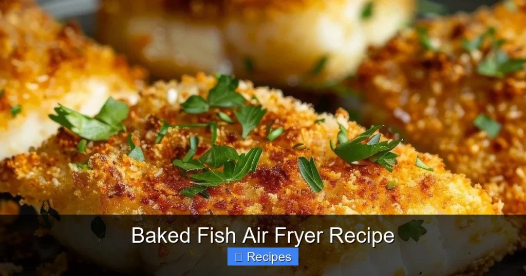 Baked Fish Air Fryer Recipe