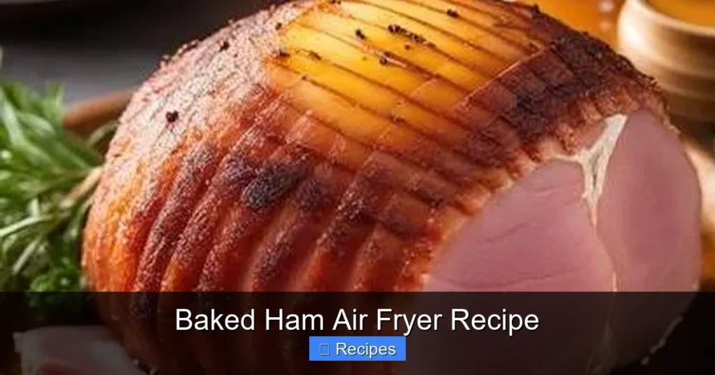 Baked Ham Air Fryer Recipe