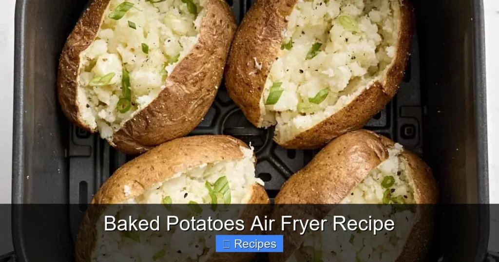 Baked Potatoes Air Fryer Recipe