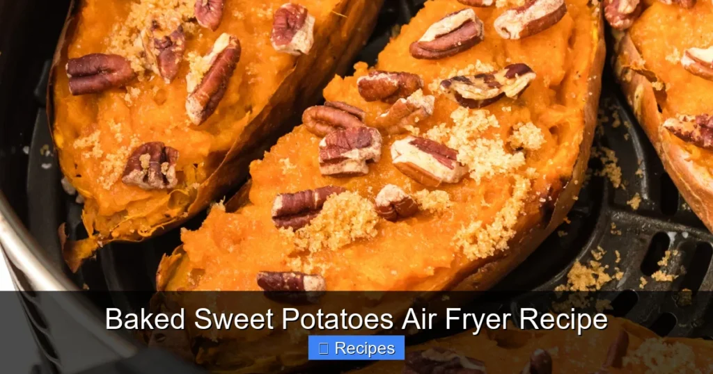 Baked Sweet Potatoes Air Fryer Recipe