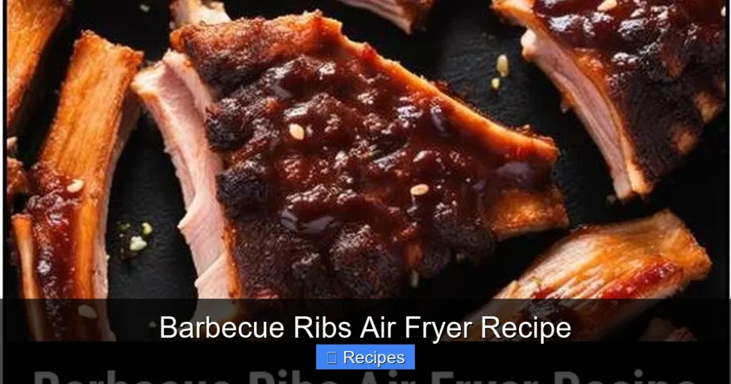 Barbecue Ribs Air Fryer Recipe Barbecue Ribs Air Fryer Recipe