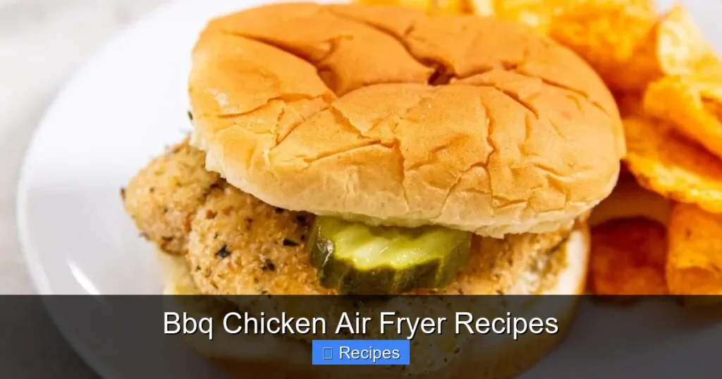 Bbq Chicken Air Fryer Recipes