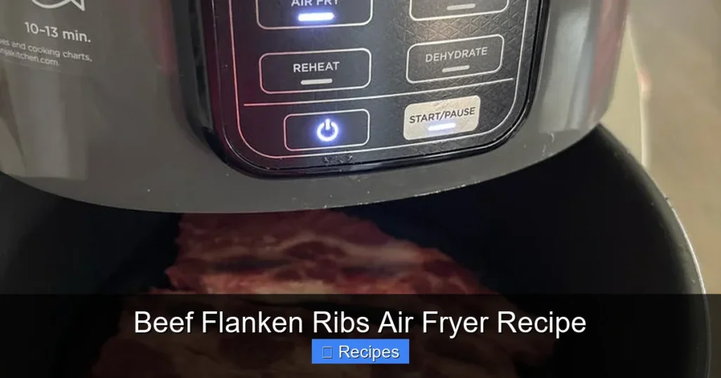 Beef Flanken Ribs Air Fryer Recipe Beef Flanken Ribs Air Fryer Recipe