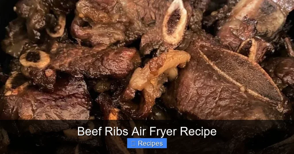 Beef Ribs Air Fryer Recipe Beef Ribs Air Fryer Recipe