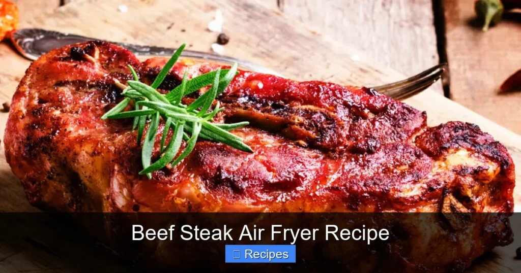 Beef Steak Air Fryer Recipe