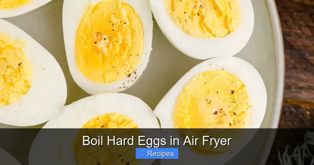 Boil Hard Eggs in Air Fryer