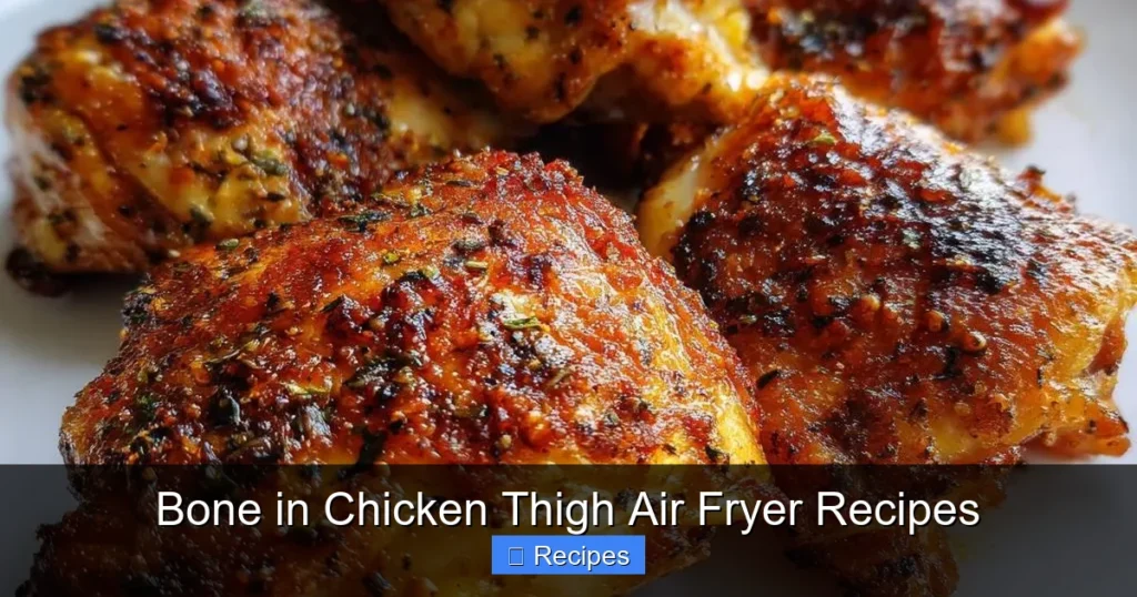 Bone in Chicken Thigh Air Fryer Recipes Bone in Chicken Thigh Air Fryer Recipes
