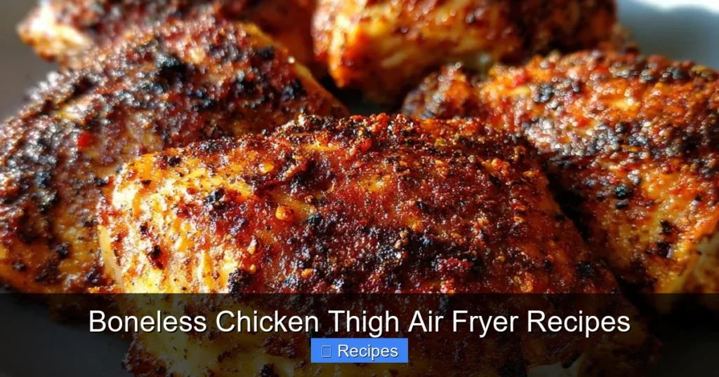 Boneless Chicken Thigh Air Fryer Recipes