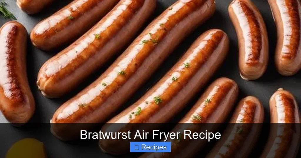 Bratwurst Air Fryer Recipe Bratwurst Air Fryer Recipe