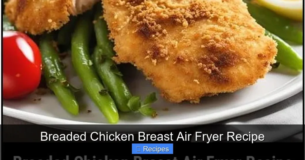 Breaded Chicken Breast Air Fryer Recipe Breaded Chicken Breast Air Fryer Recipe