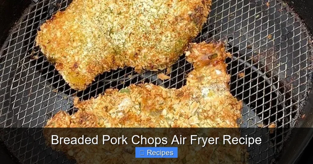 Breaded Pork Chops Air Fryer Recipe