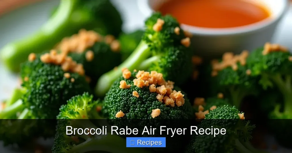 Broccoli Rabe Air Fryer Recipe