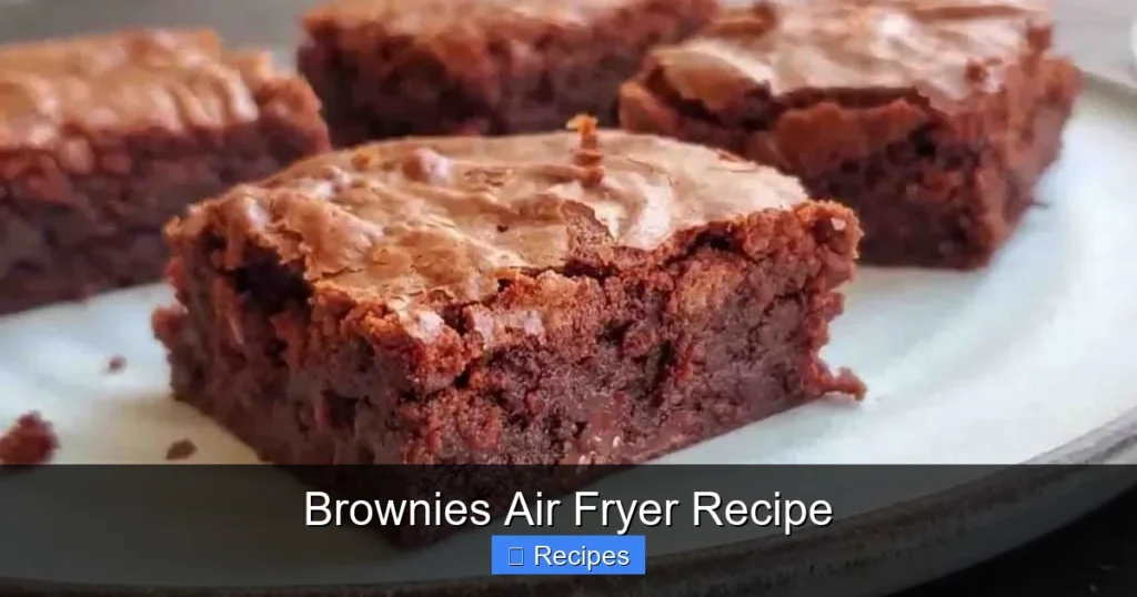 Brownies Air Fryer Recipe