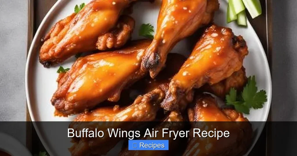 Buffalo Wings Air Fryer Recipe