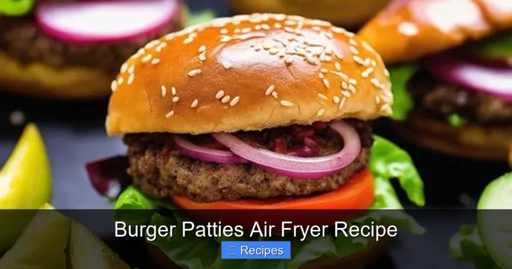 Burger Patties Air Fryer Recipe Burger Patties Air Fryer Recipe