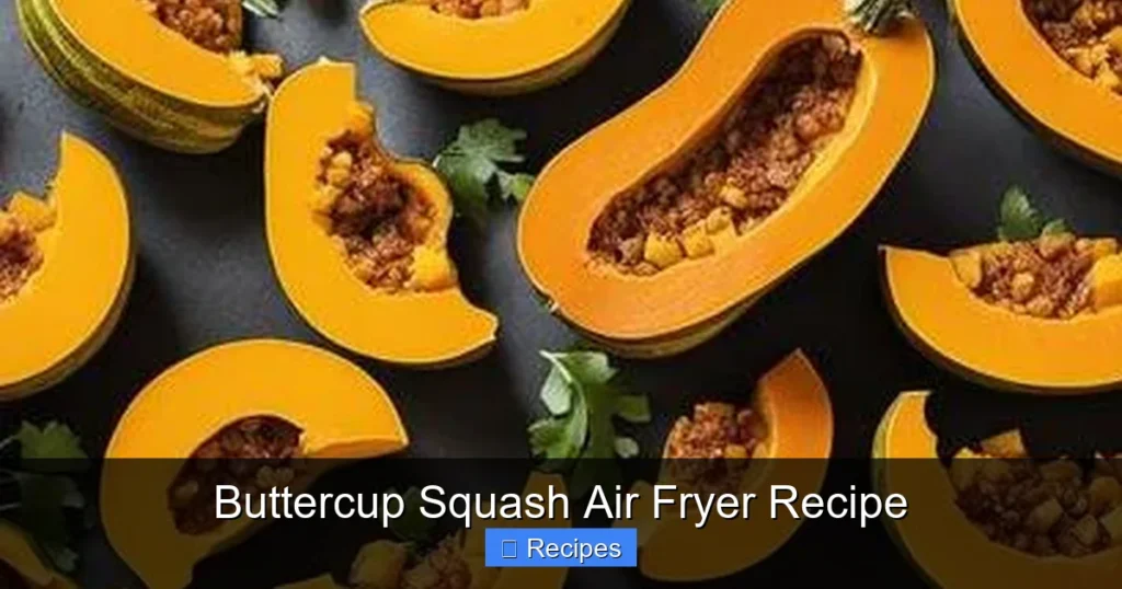 Buttercup Squash Air Fryer Recipe