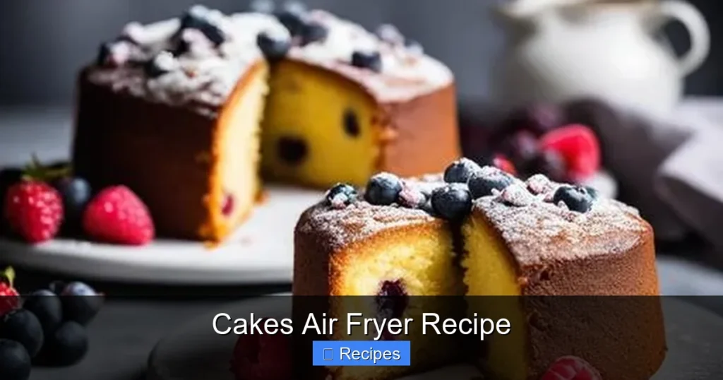 Cakes Air Fryer Recipe