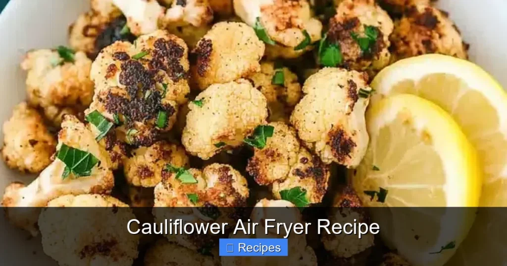 Cauliflower Air Fryer Recipe