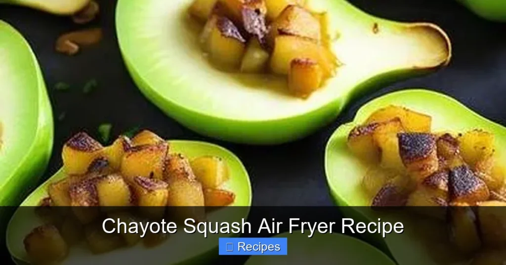 Chayote Squash Air Fryer Recipe