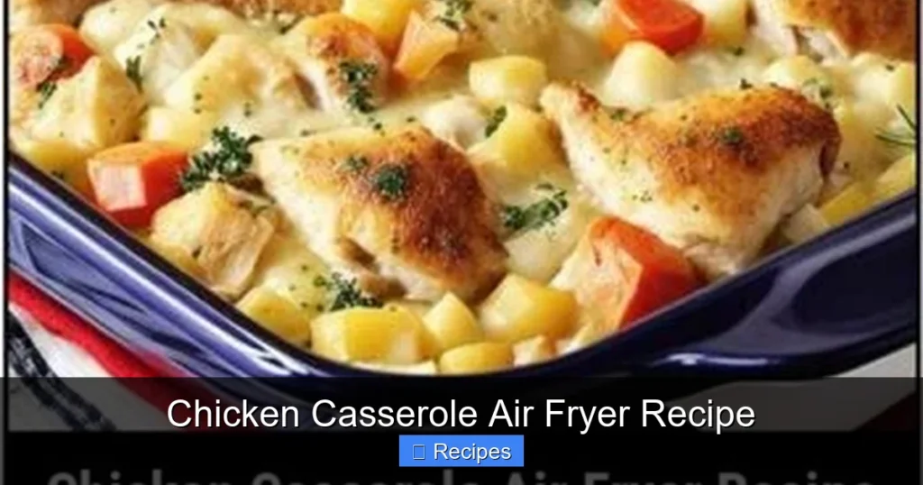Chicken Casserole Air Fryer Recipe Chicken Casserole Air Fryer Recipe